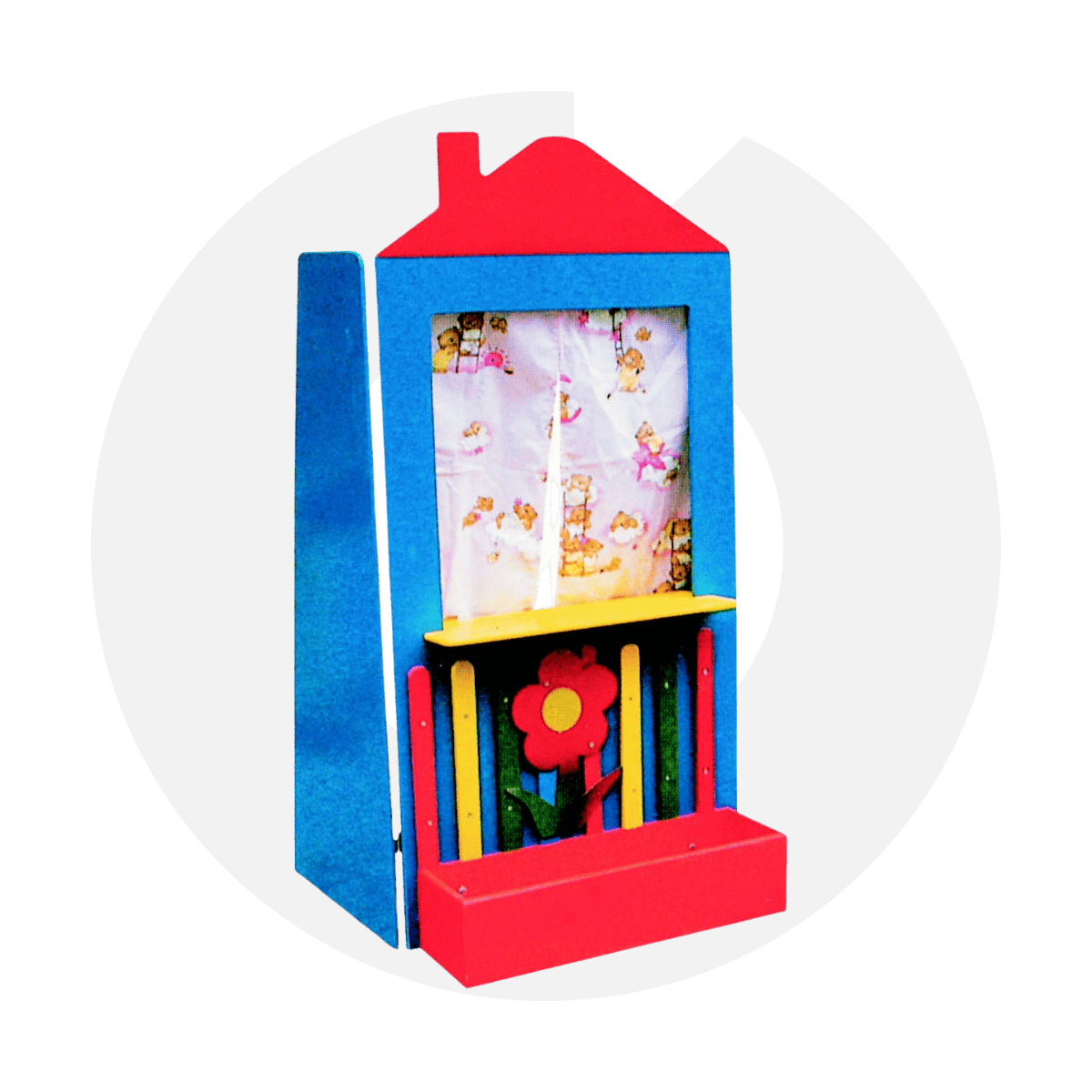 Çiçekli Kukla Köşesi