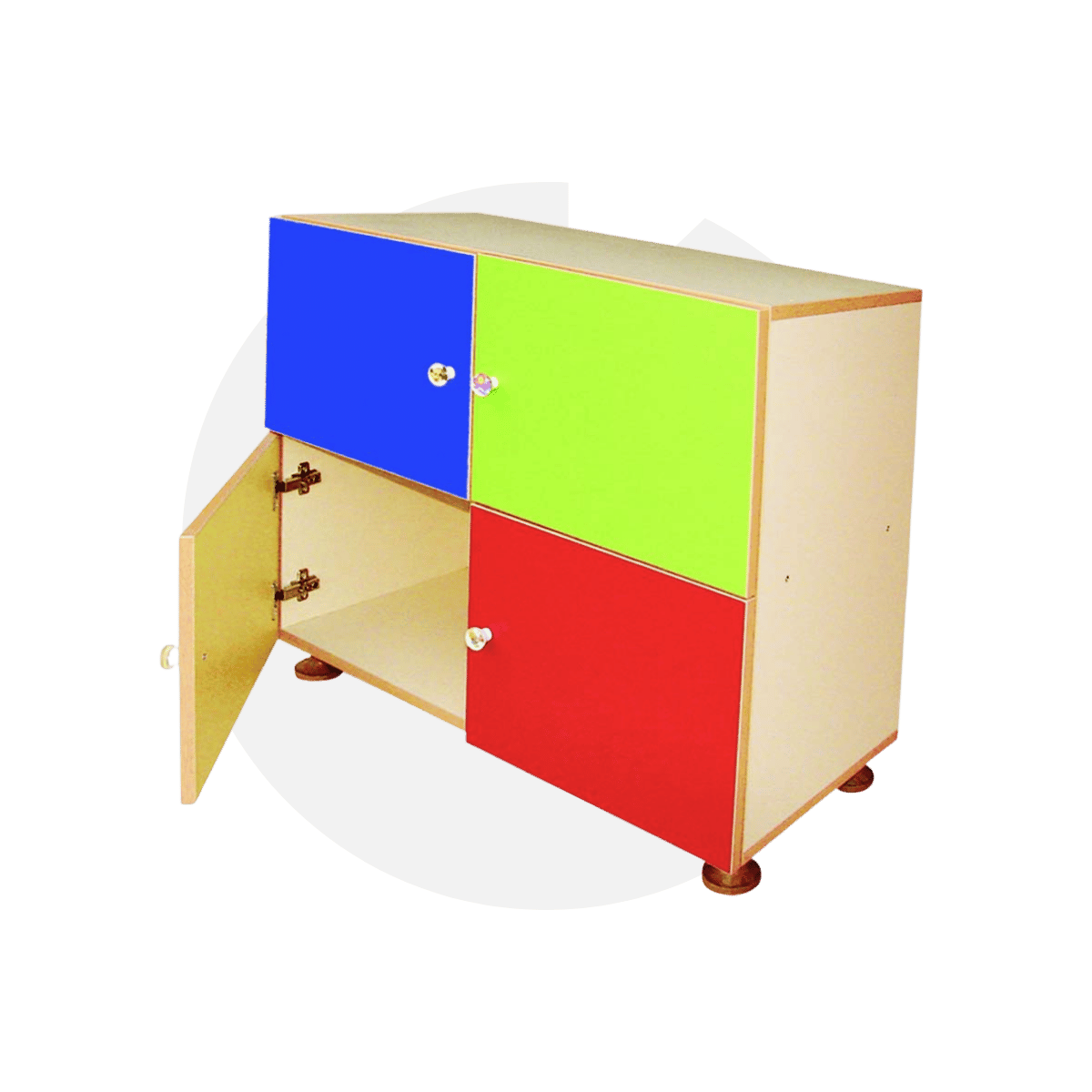 Dört Kapaklı Dolap