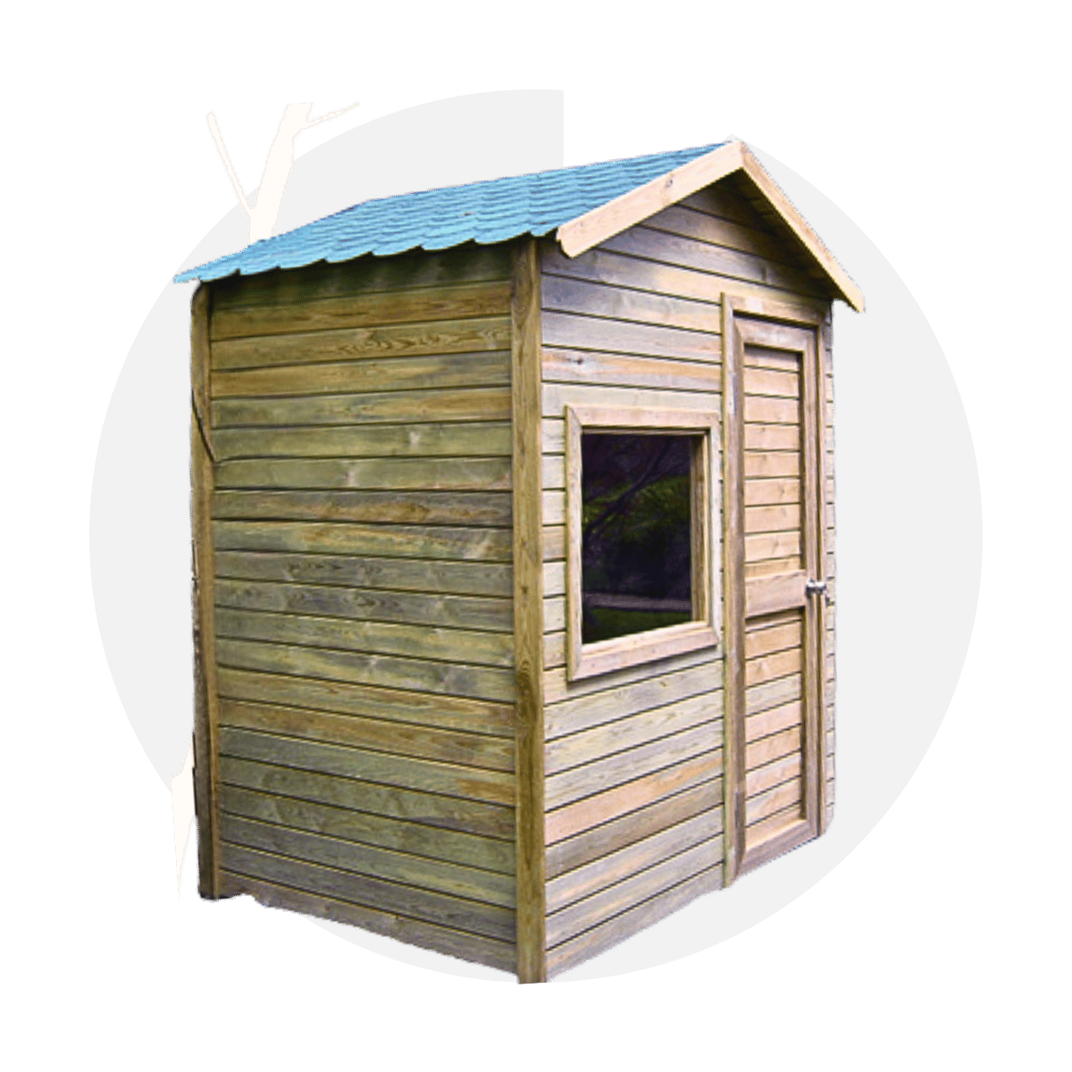 Kare Bekçi Kulubesi