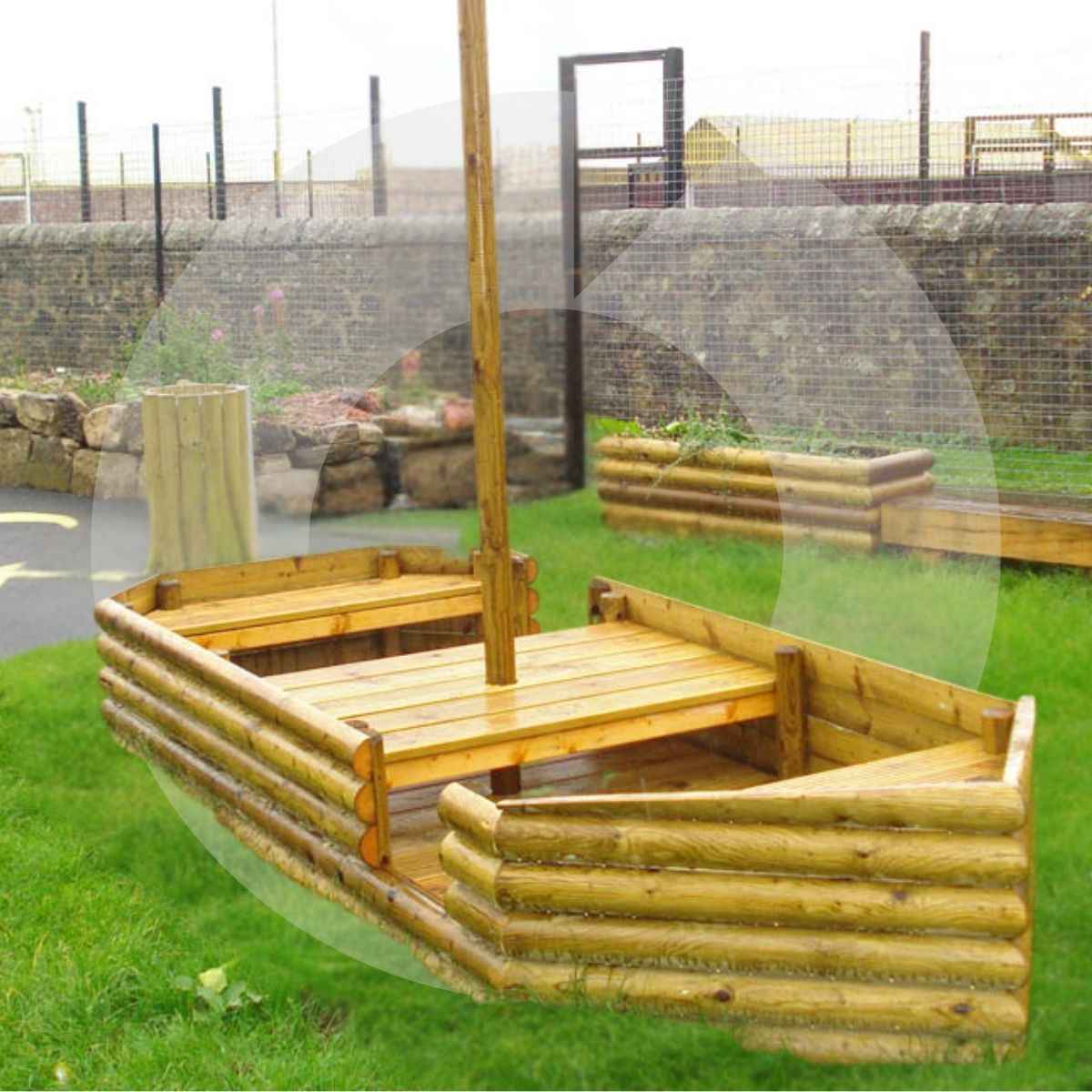 Kütük Gemi Kum Havuzu