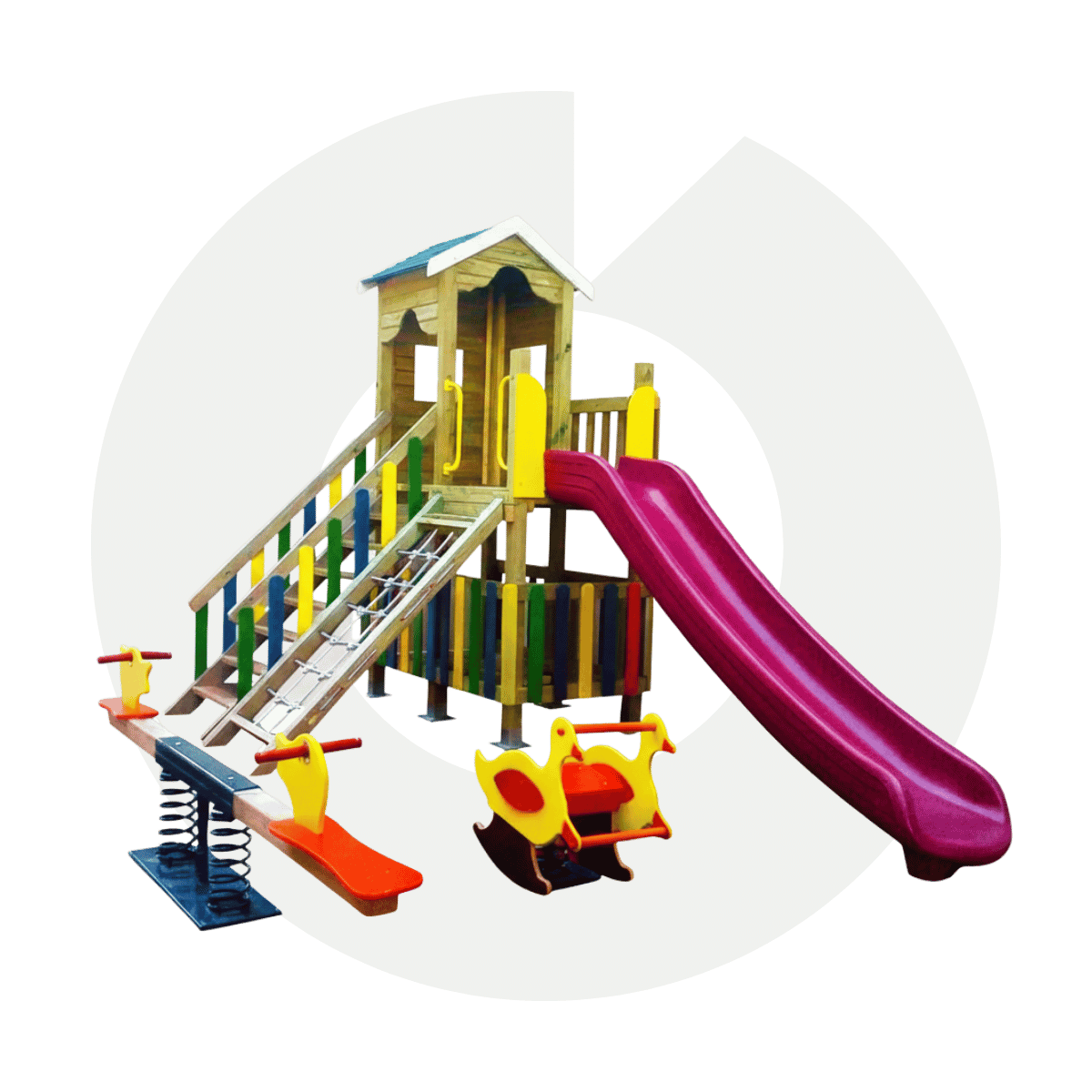 Lüks Ahşap Çocuk Parkı: Bahçeniz İçin Eğlence ve Gelişim Merkezi