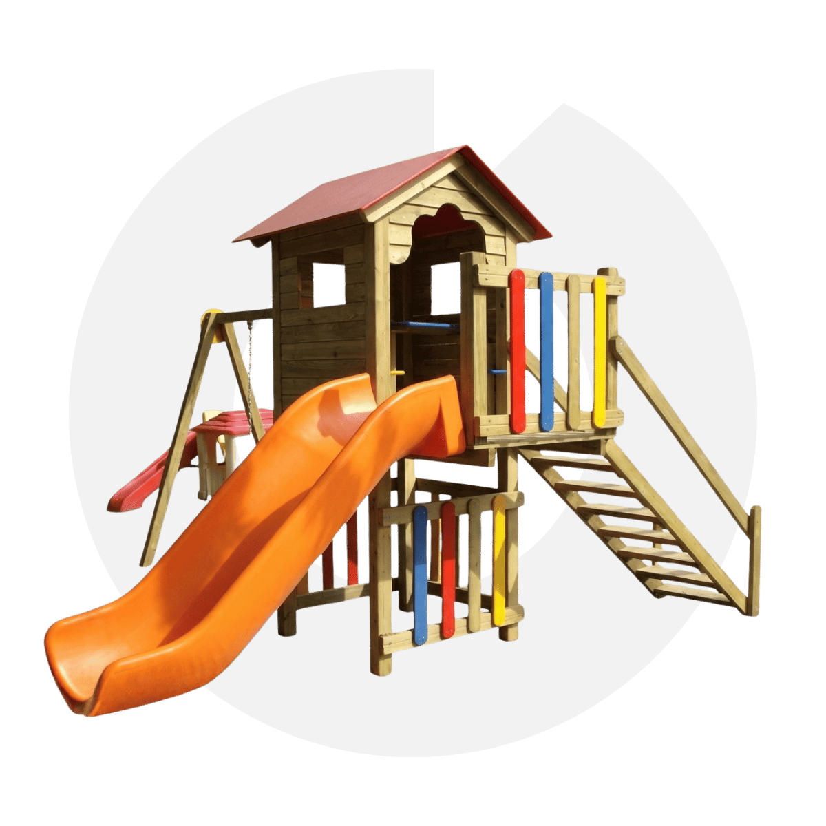 Ahşap Çocuk Parkı 5