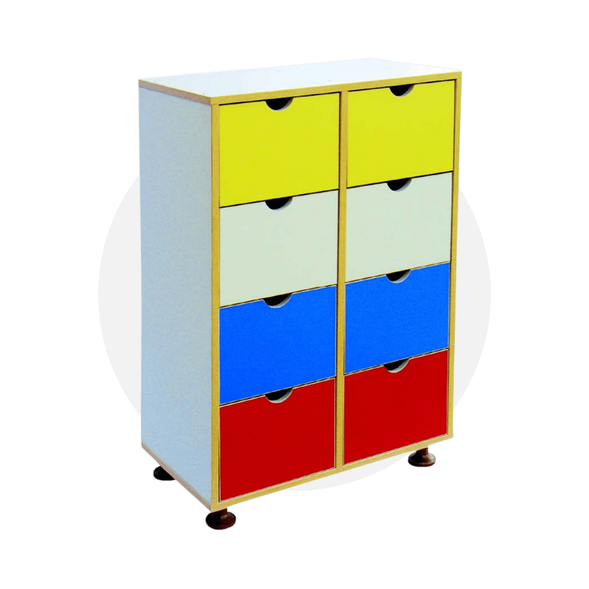 Sekiz Çekmeceli Dolap