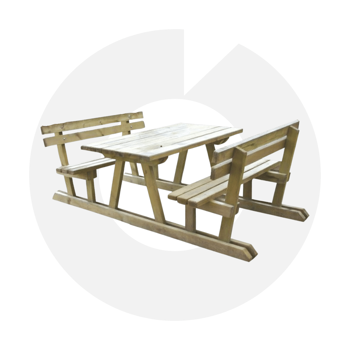 Sırtlı Piknik Masası