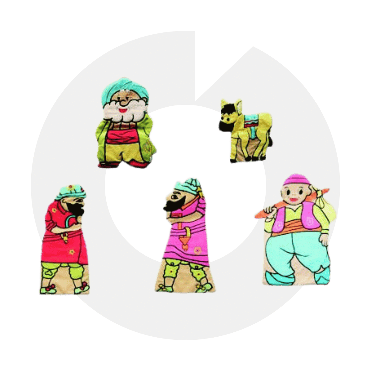 Türk Masal Kahramanları Kuklalar