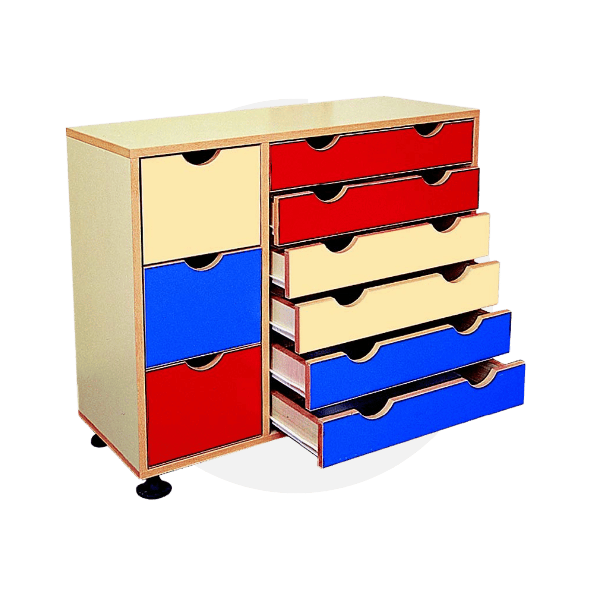 Yatay Çekmeceli Dolap