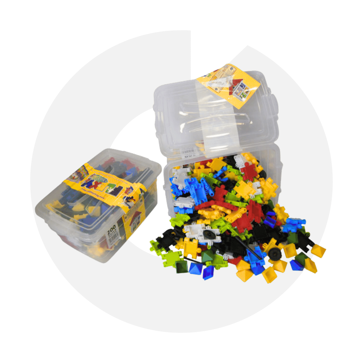 Flexy Plastik Lego 200 Parça