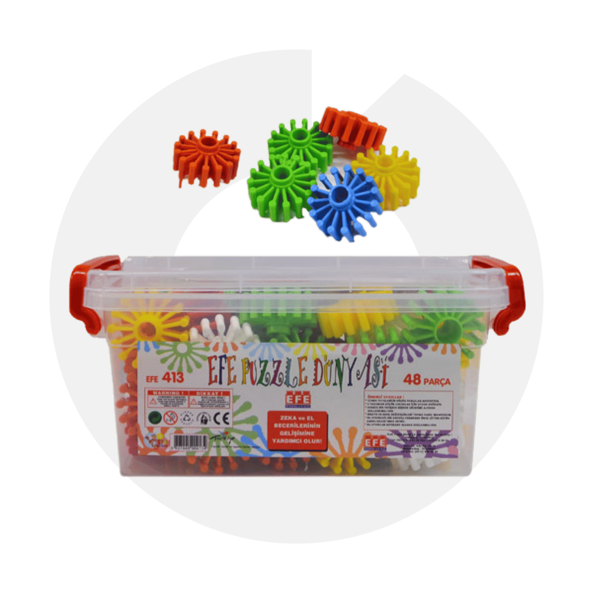 Çarklı Kutu (48 Parça)