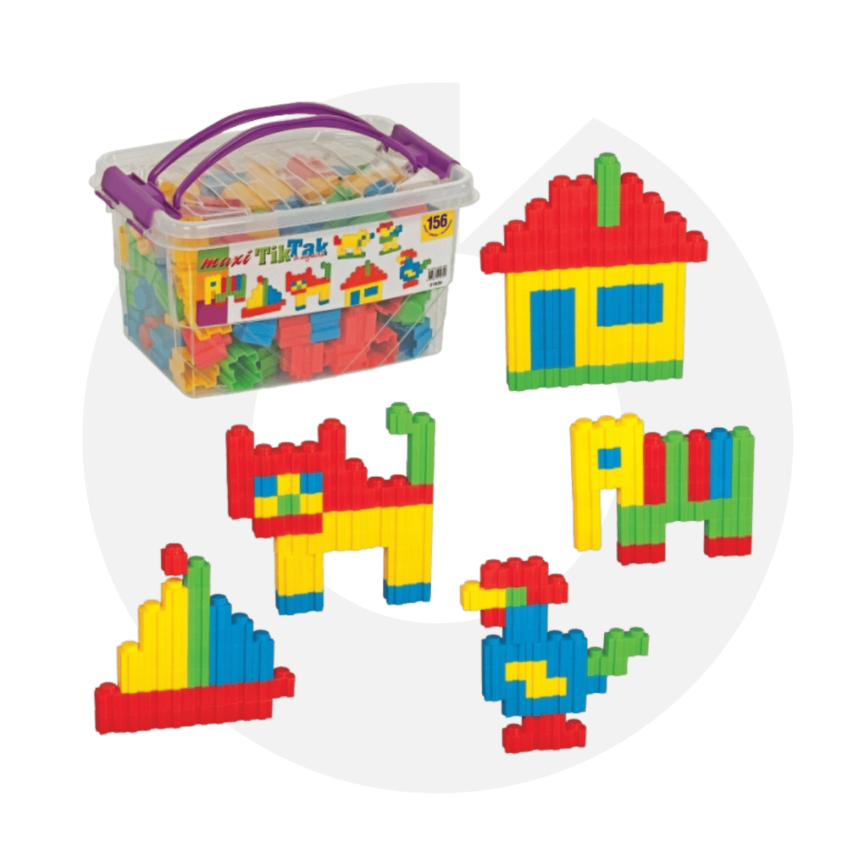 Maksi Tik Tak Box (156 Parça)
