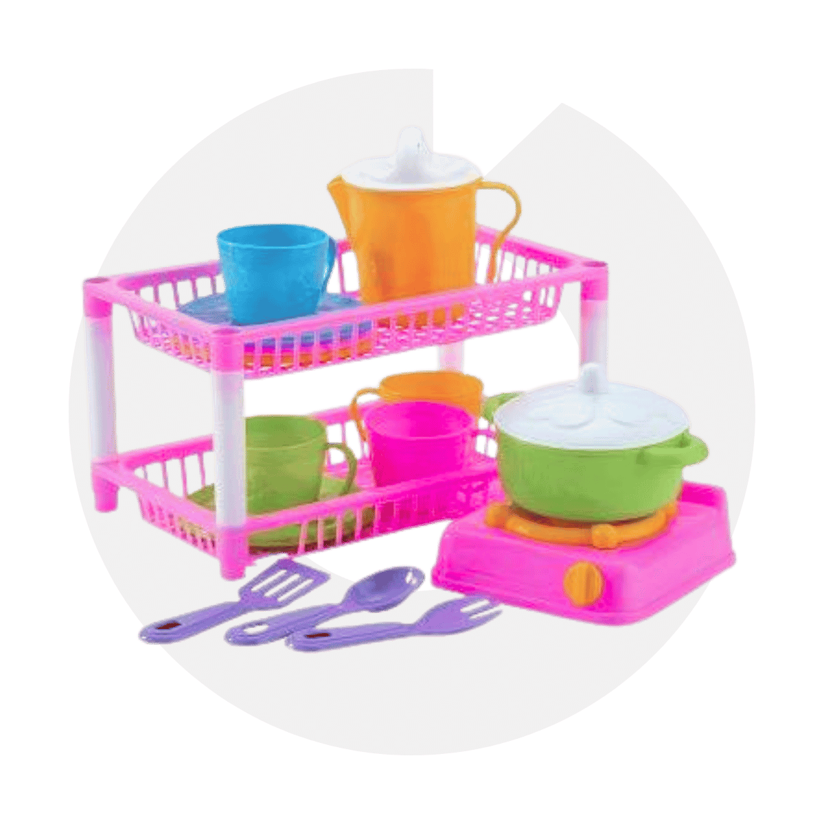 2 Katlı Mutfak Seti