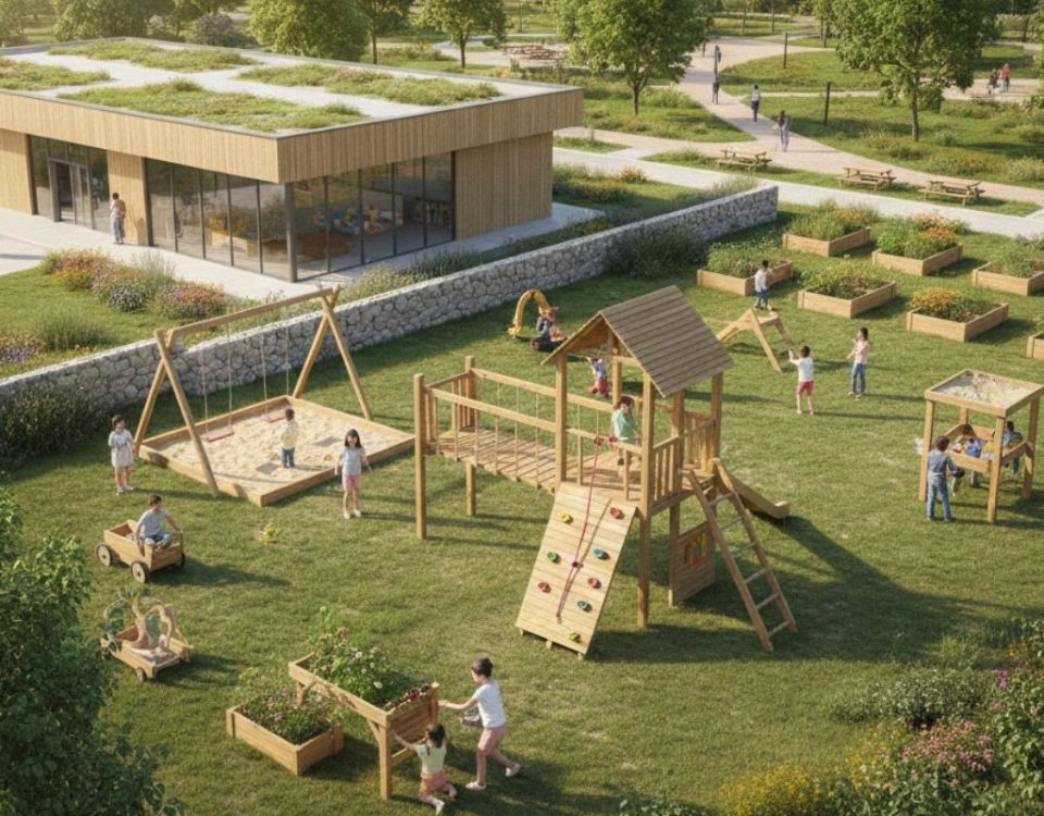 Okul, Park ve Sosyal Alanda Komple Proje Çözümleri