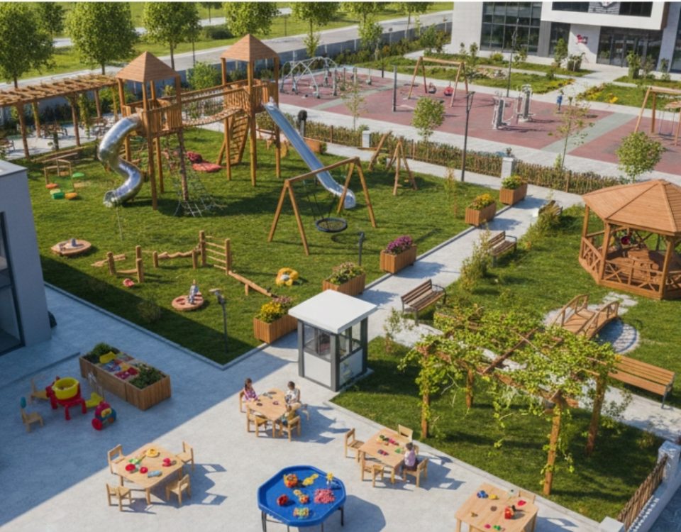 Eğitim ve Sosyal Yaşam Alanlarında Anahtar Teslim Dönüşüm : Özcanlar Grup