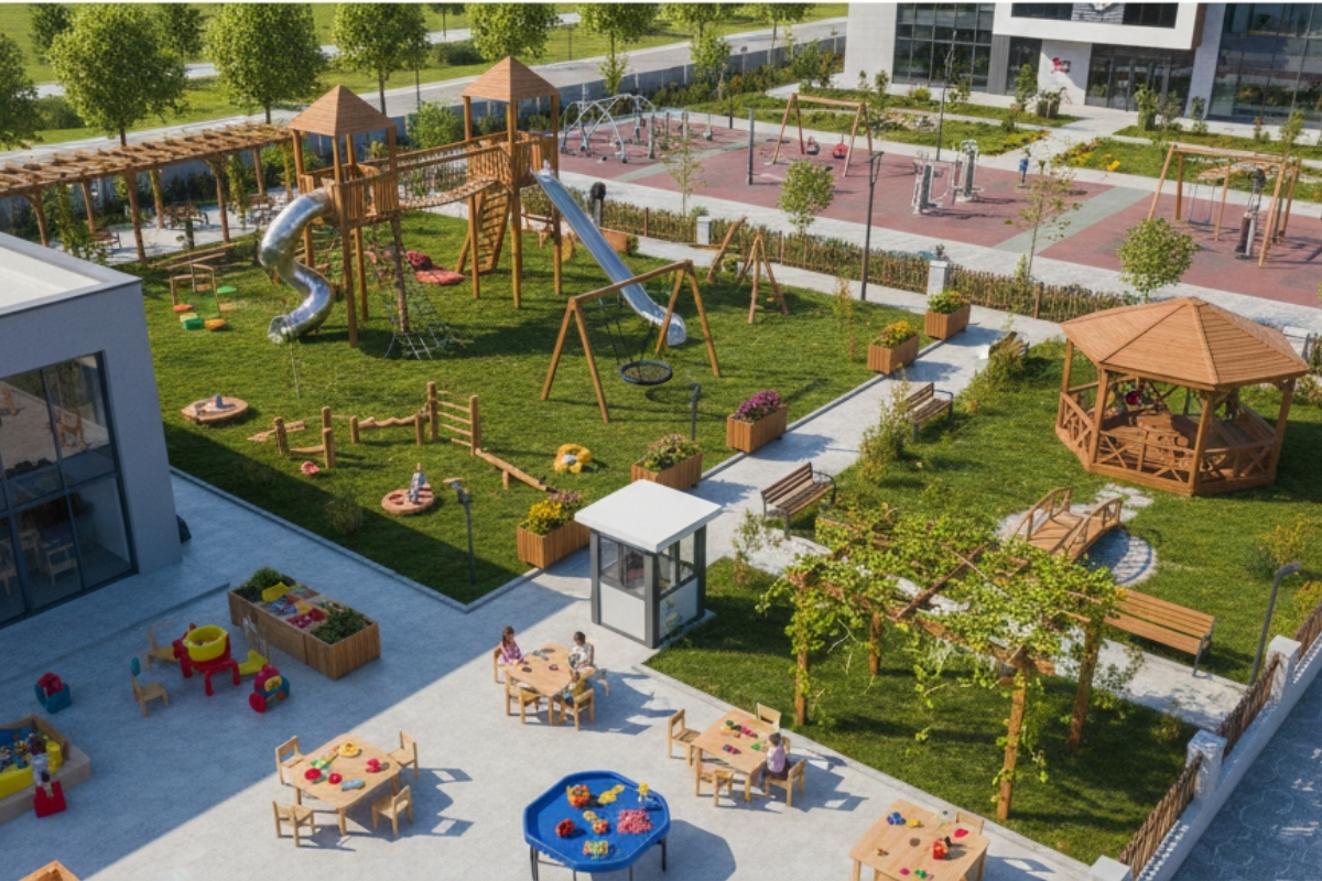 Eğitim ve Sosyal Yaşam Alanlarında Anahtar Teslim Dönüşüm : Özcanlar Grup